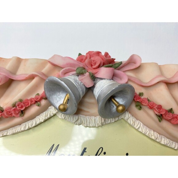 Vintage Montefiori Collection Italy Design Picture Frame Bride & Groom 8x10 - Picture 6 of 16